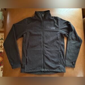 The North Face Men’s Full Zip Black Fleece Jacket